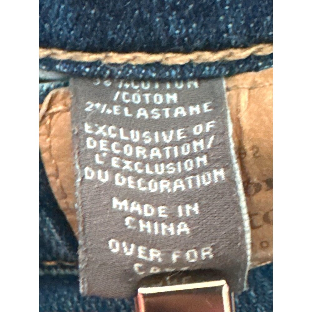 Abercrombie Fitch Size 0 Y2K Stretch Bootcut Jeans Low Rise Vintage Denim - Picture 7 of 12